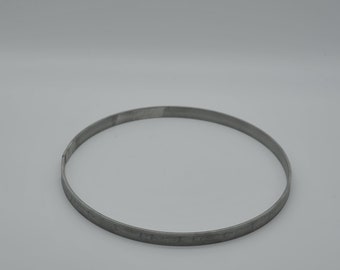 Stainless steel glass fusing ring