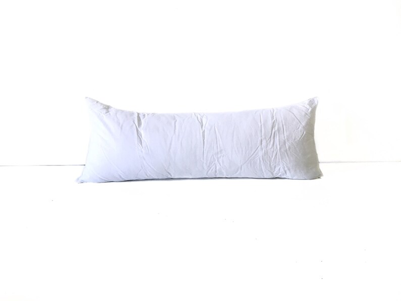 14x36 Alternative Down Pillow Insert Lumbar Pillow Insert Etsy