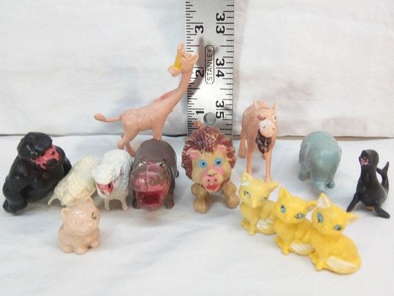 plastic circus animal toys