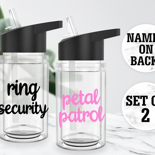 Ring Security Petal Patrol Gift SET of 2 Bottles Ring Etsy