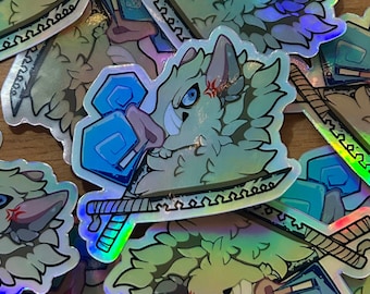 Inosuke Holographic Sticker