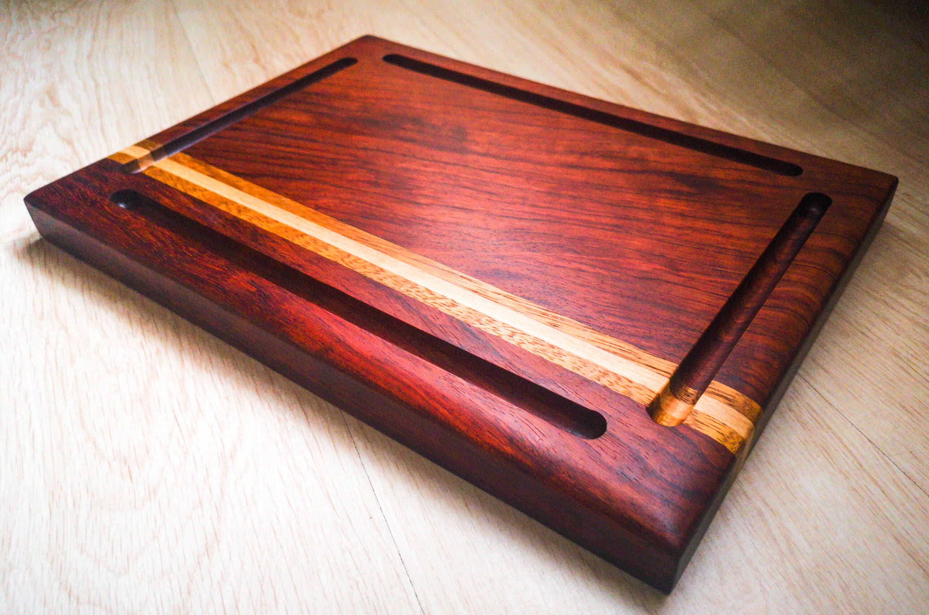 Bubinga Big Cutting Board Wood Serving Board Bubinga Etsy