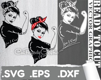 Rosie Svg Strong Girl Svg Rosie Svg Girl Power Svg Rosie Etsy