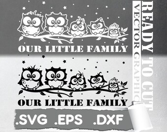 Download Owl Family Svg Owl Family Svg Owl Dad Svg Owl Mom Svg Owl Son Etsy