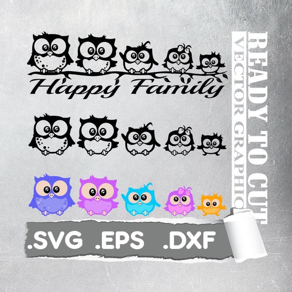 Download Owl Family Svg Owl Family Svg Owl Dad Svg Owl Mom Svg Owl Son Etsy