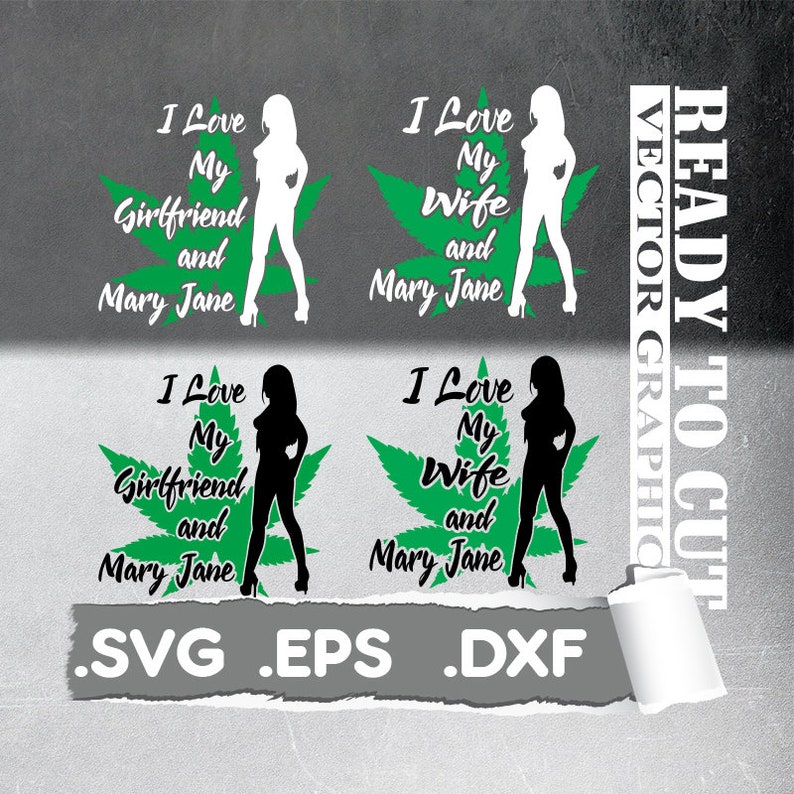 Download Weed svg I love Weed svg Mary Jane svg Marijuana SVG | Etsy