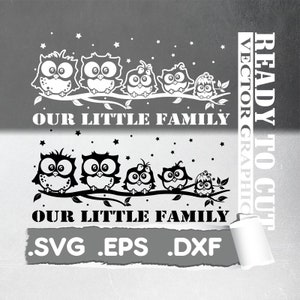 Download Owl Our Little Family Svg Our Family Svg Owl Dad Svg Owl Mom Etsy