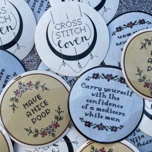 Kreuzstich Coven Sticker Pack