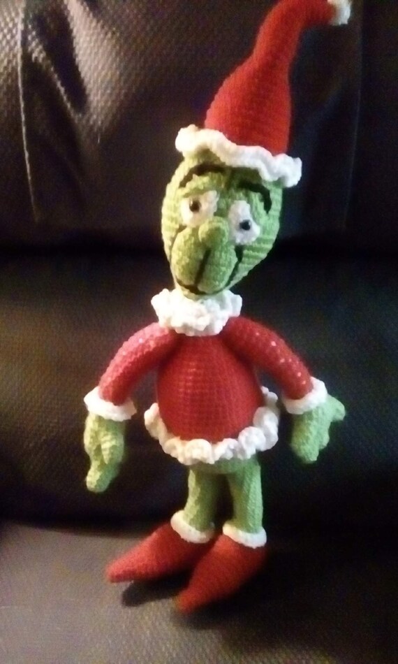 crochet grinch doll