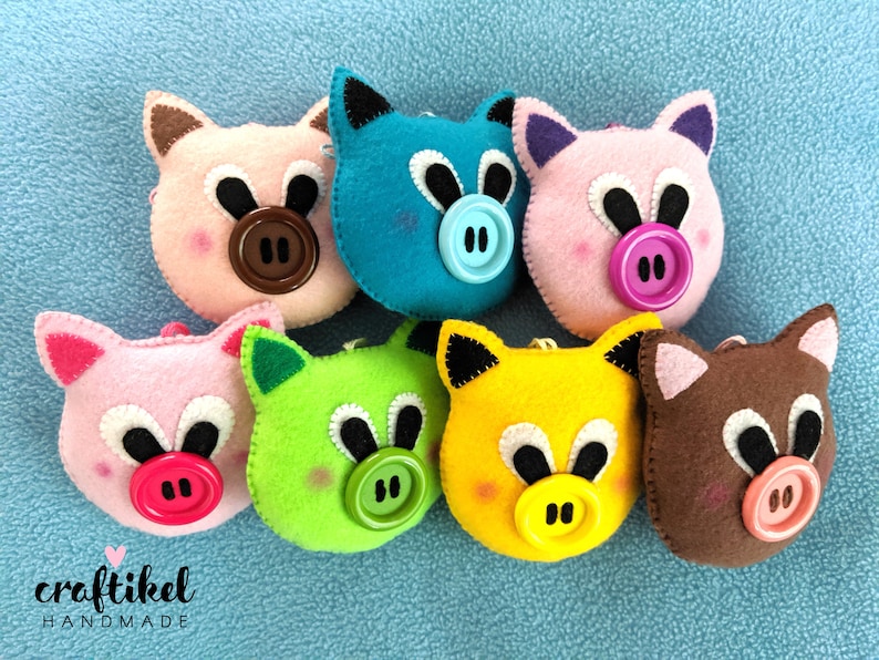 small stuffed pig