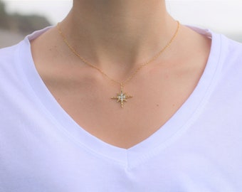 Coating, Gold color. Zirconia necklace. 1 piece.
