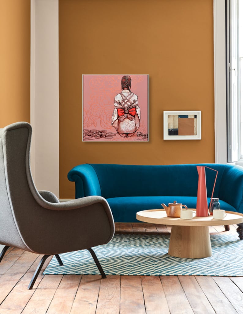 Shibari Bronze Erotic Art Japanese Rope Bondage Kinbaku Etsy Canada