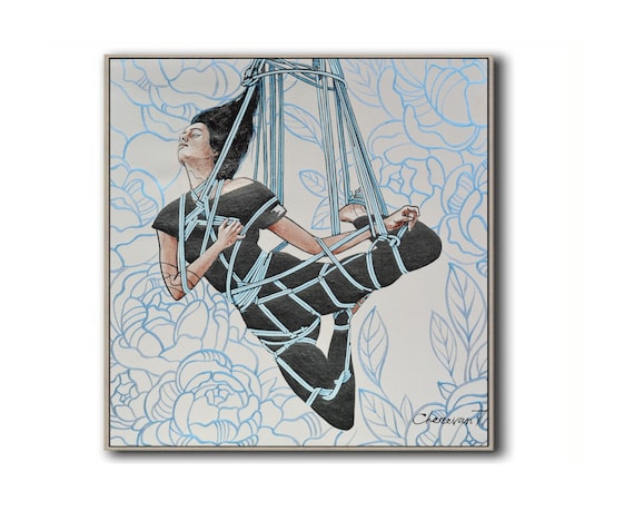 Shibari Movement Erotic Art Japanese Rope Bondage Kinbaku - Etsy Australia