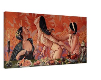 Love Women — Canvas Print, 100 × 50 cm / 40 × 20 in