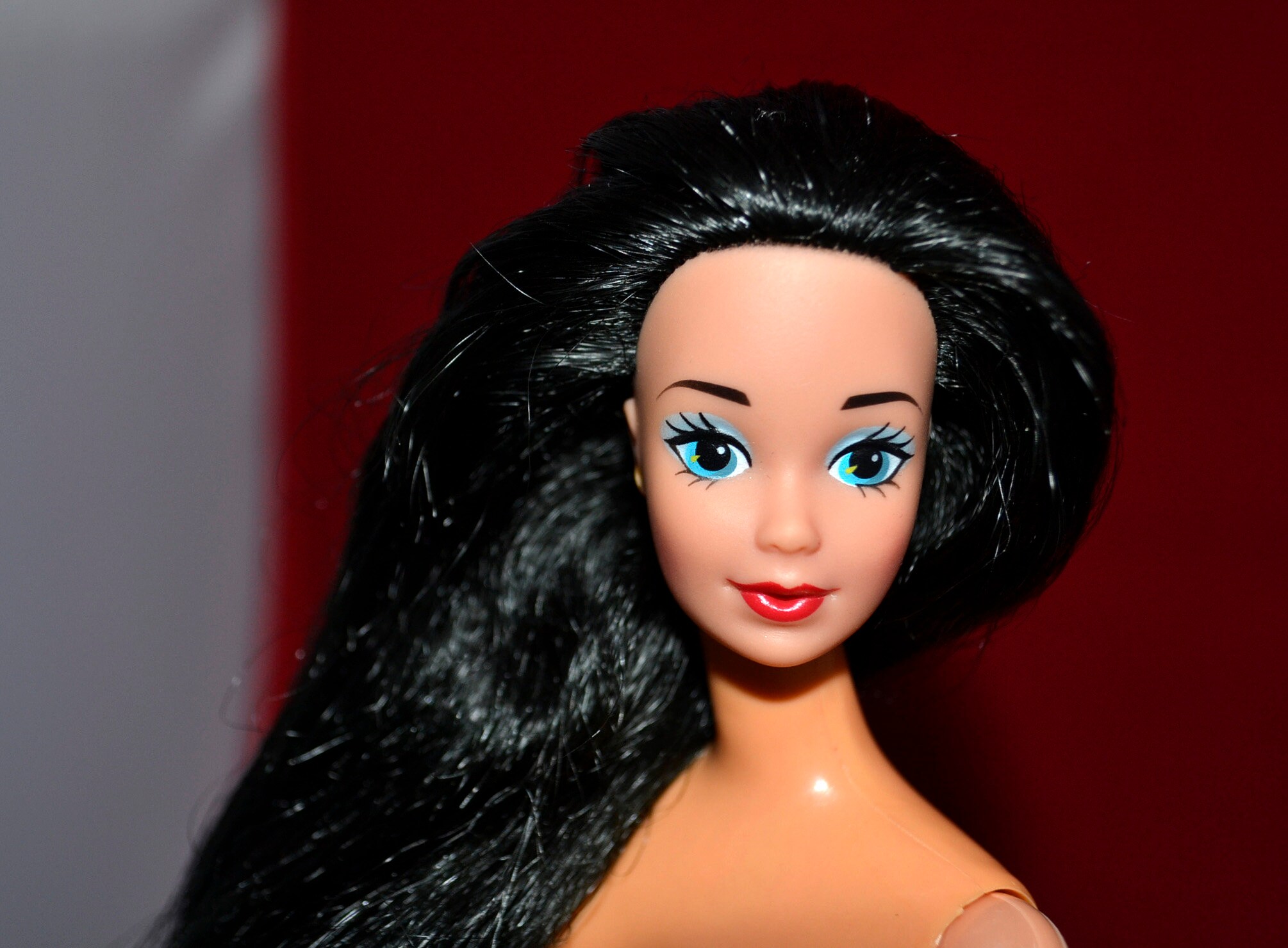 Moving Arms Vintage Raven Steffie Barbie Friend With Moving Etsy