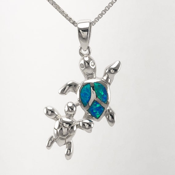 18-Inch Rhodium Plated Necklace with 6mm Aqua Birthstone Beads and Sterling Silver Saint Christopher//Lacrosse Charm.
