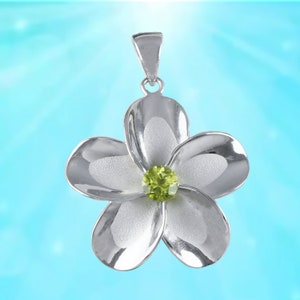 Plumeria Opal Necklace - Etsy