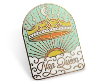 Nap Queen - Enamel Pin