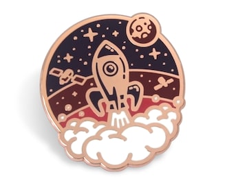 Space Adventure - Enamel Pin