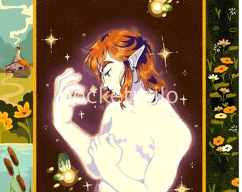 Links Awakening TLOZ Print