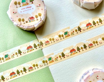 Cozy Village Washi Tape