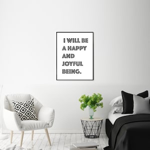 Baha&#39;i Quote print, Baha&#39;i Prayer Poster, PRINTABLE art, wall art, bedroom art, bathroom wall art, Wall Art, black & white print