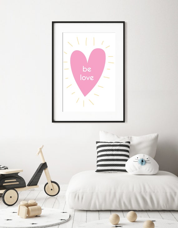 wall art for baby girl nursery