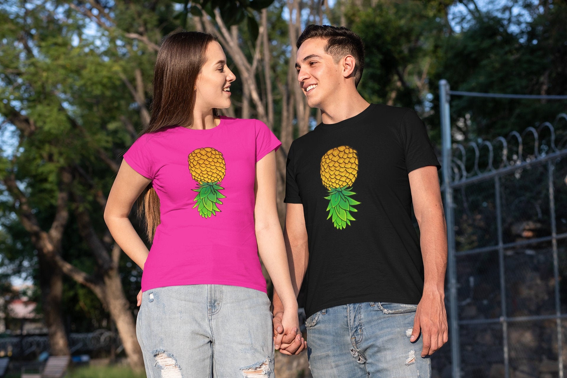 Swinger Symbol Upside Down Pineapple Swingers Lifestyle Tee Etsy UK