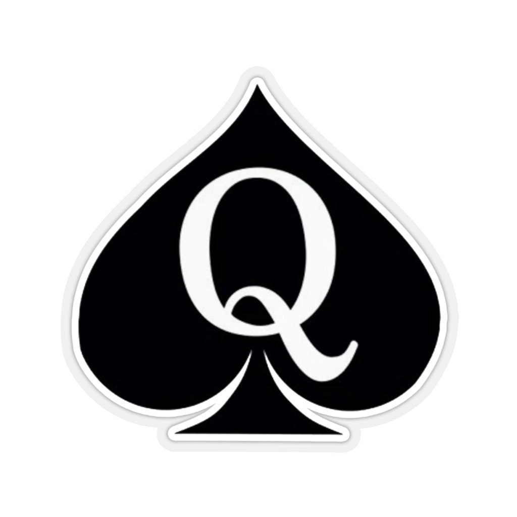 Queen of Spades BBC Only QoS Sticker Etsy.de
