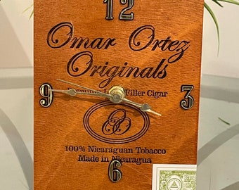 Cigar Box Clock - Etsy