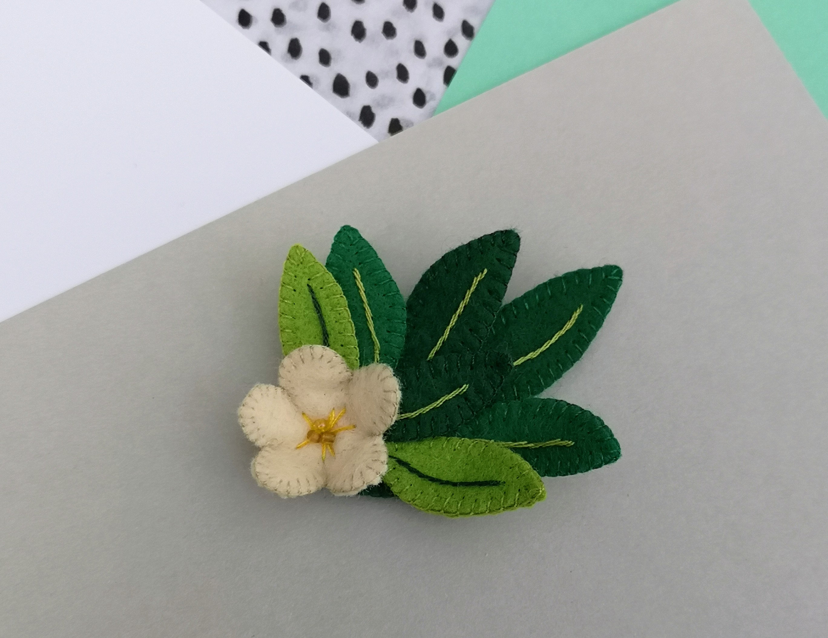 Felt brooches deals for sale