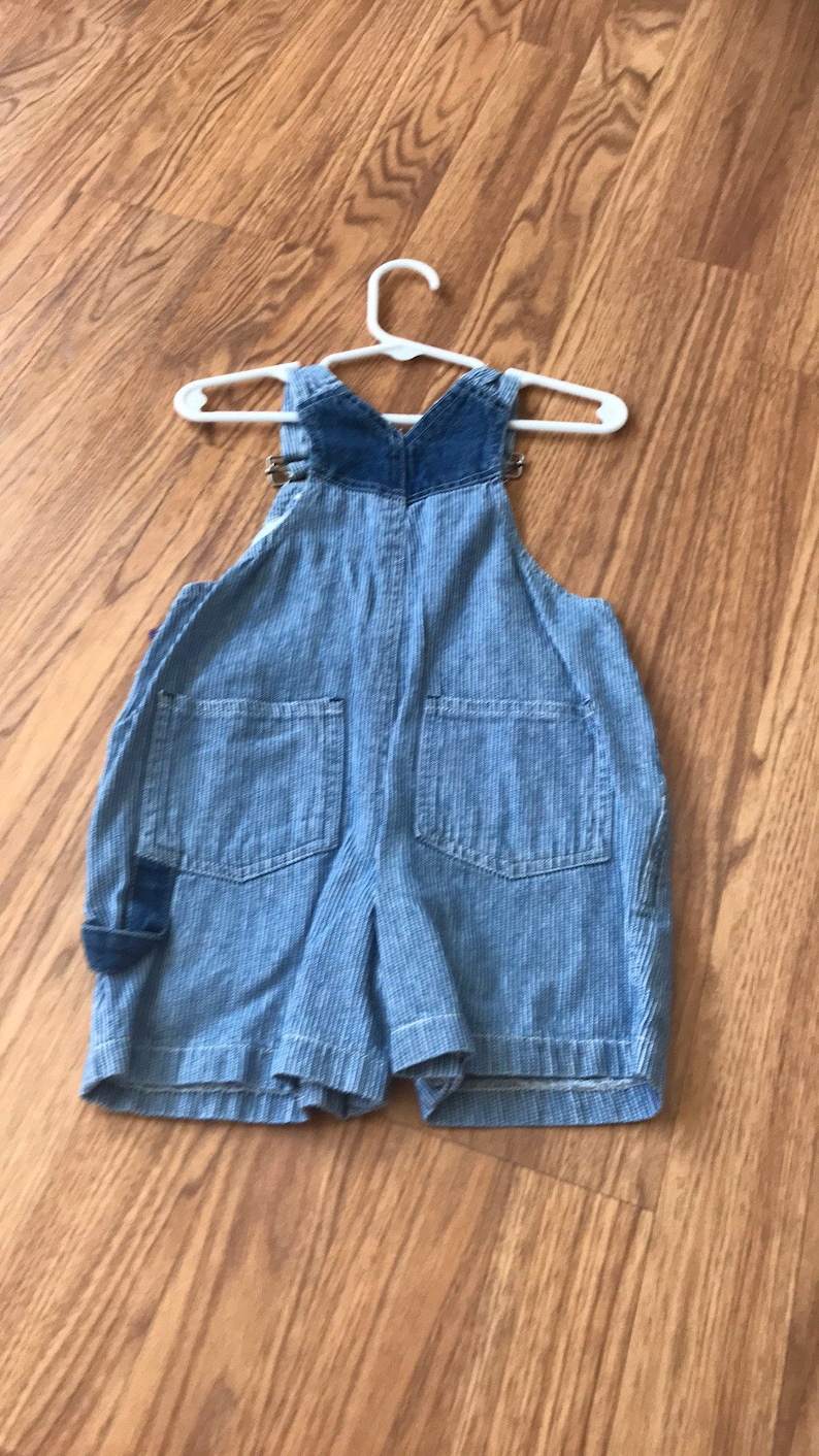 Misfits overalls striped lightweight size 12 months