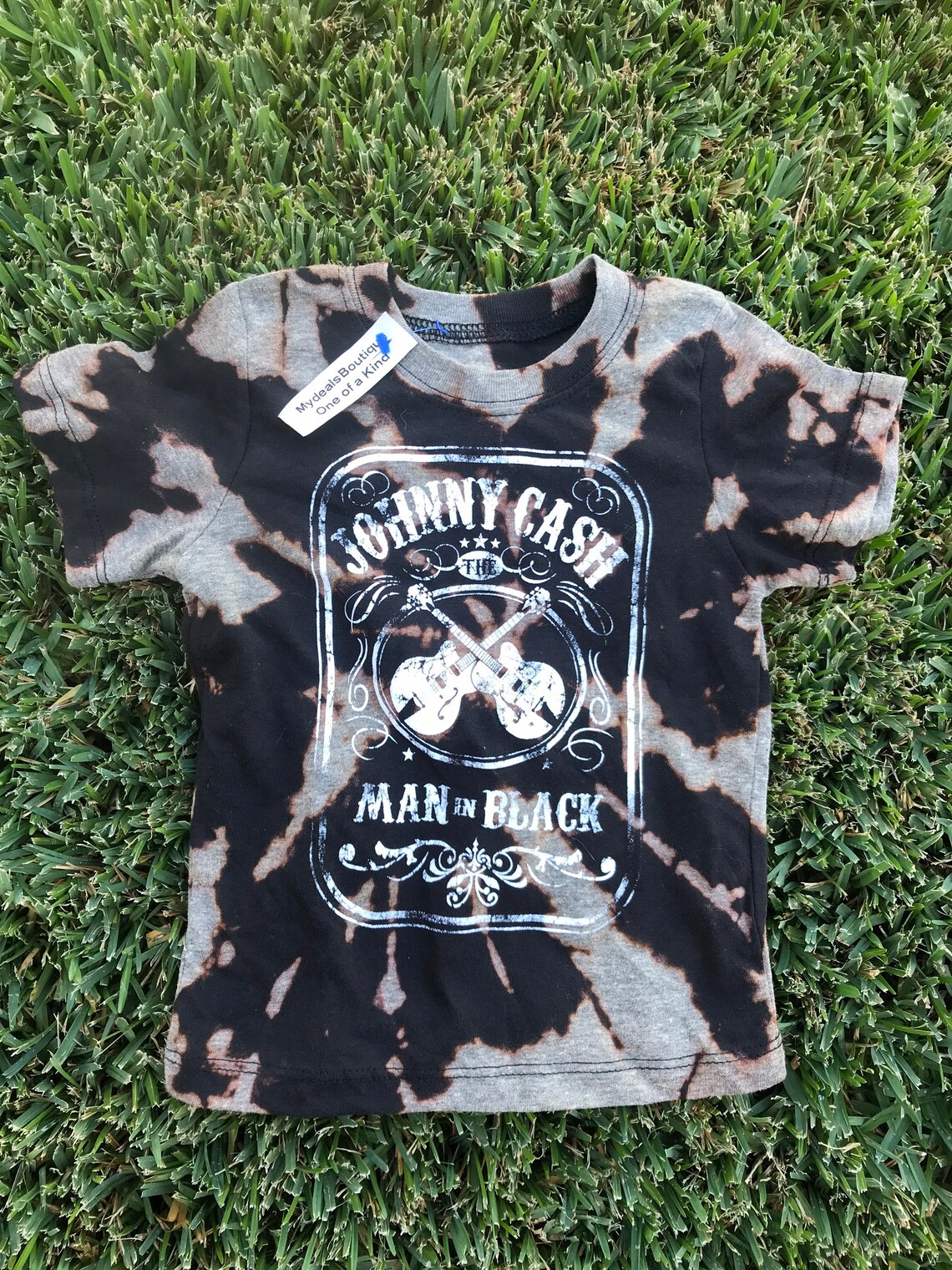 bleached johnny cash shirt