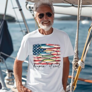 Vissen T-shirt, cadeau visser, T-shirt visliefhebber, humoristisch shirt visser, grappige heren outdoor herenkleding
