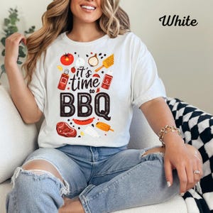 Funny BBQ Grilling T-Shirt | Unisex Summer Cookout Graphic Tee | Backyard Party Top | Father&#39;s Day Gift