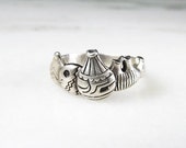 Native American HOPI Sterling Silver Estate Vintage Ring ETC2661