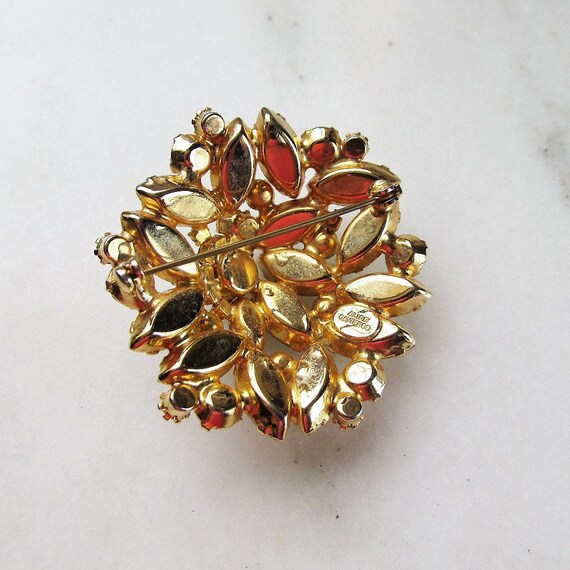 Estate Alice Caviness Vintage Yellow Rhinestone &… - image 6