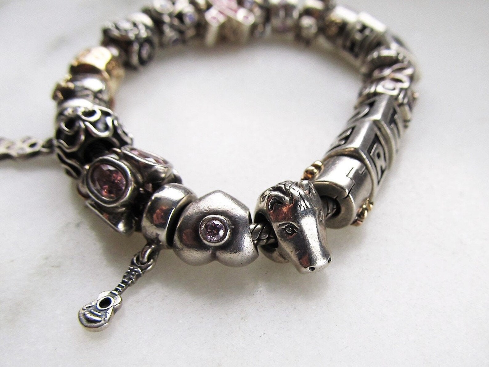 Pandora ALE Heavy Sterling Silver Charm Bracelet ETC4794 Etsy