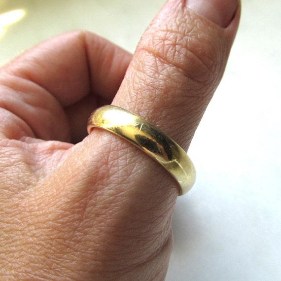 Mens Vintage 14K Wed-Lok Brand Solid Yellow Gold … - image 6