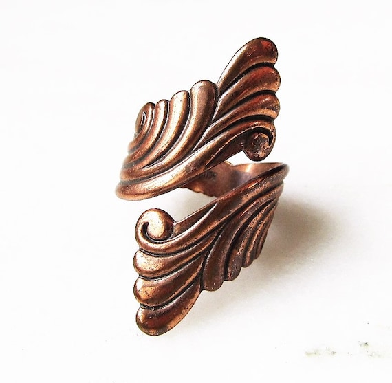 Vintage Southwestern Pacific Jewelry Co. Solid Co… - image 1