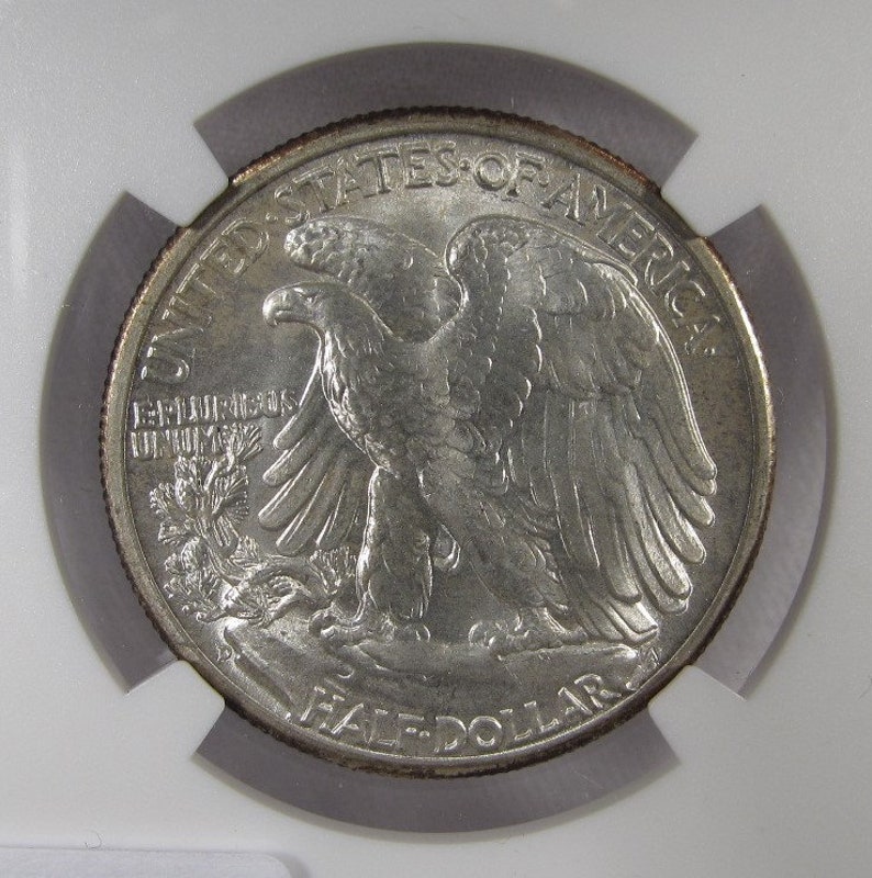 1945-D Silver Walking Liberty Half Dollar NGC MS65 Coin AI919