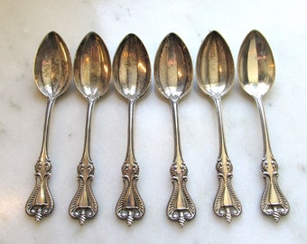 Vintage Towle Sterling Silver Old Colonial Teaspoons Set of 6 ETC8955