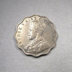 1914 India-British 1 Anna AU Coin AP760