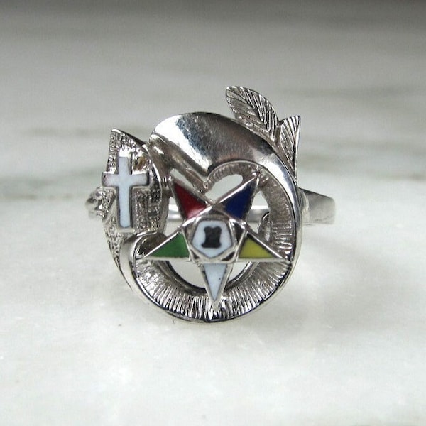 Order of Eastern Star Rings for Women - Etsy