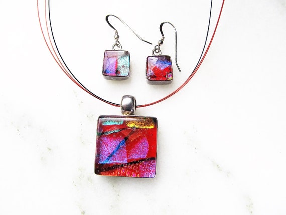 Dichroic jewelry sale