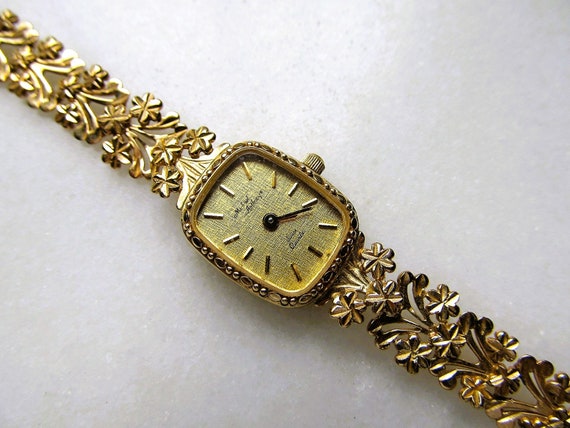 Vintage Michael Anthony 14K Gold Ladies Wristwatch ETC6943 Etsy UK
