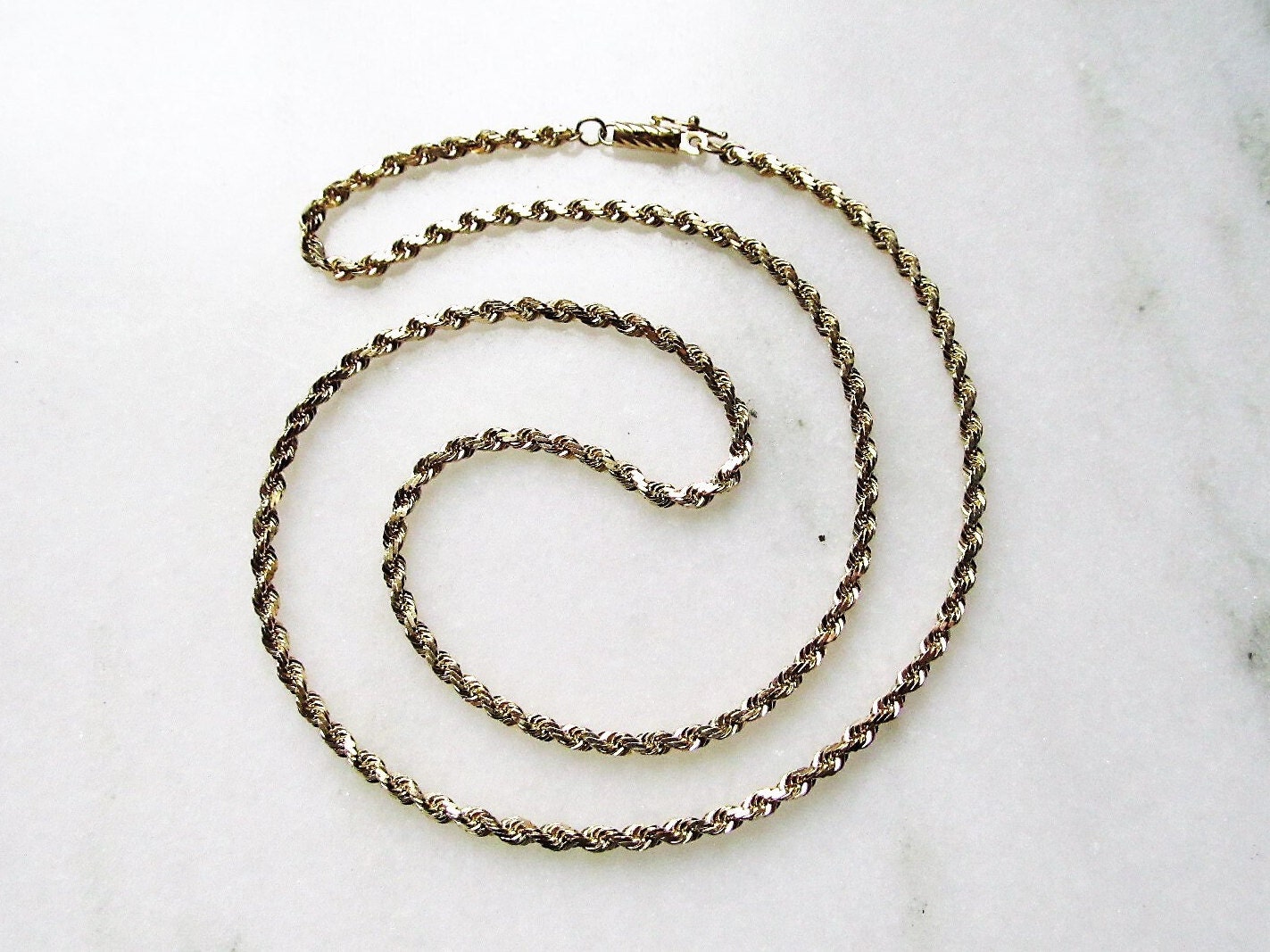 Rope Chain Necklace – Very Last Detail