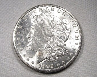 1902-O Silver Morgan Dollar CH AU Coin AP770