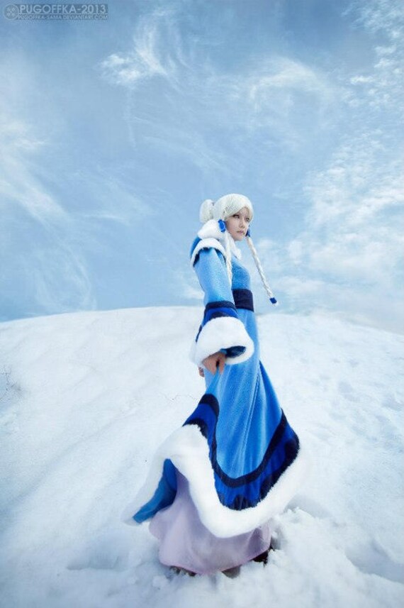 Avatar Princess Yue cosplay costume 