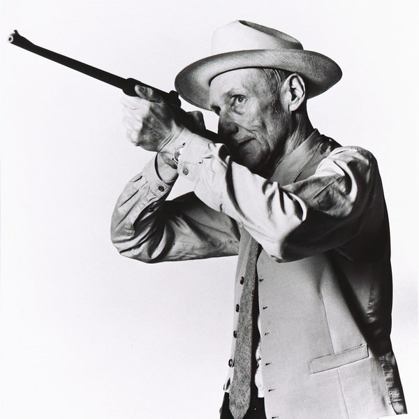 Robert Mapplethorpe, „William S. Burroughs“, Silbergelatineabzug, 1982